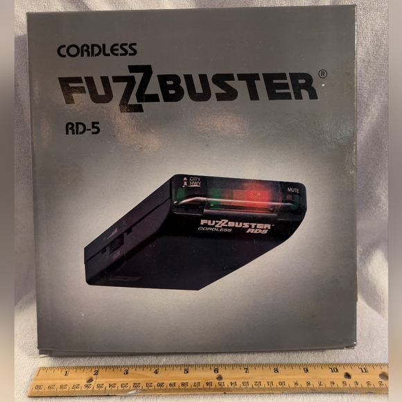 Fuzzbuster RD-5 Cordless Radar Detector - Picture 1 of 8